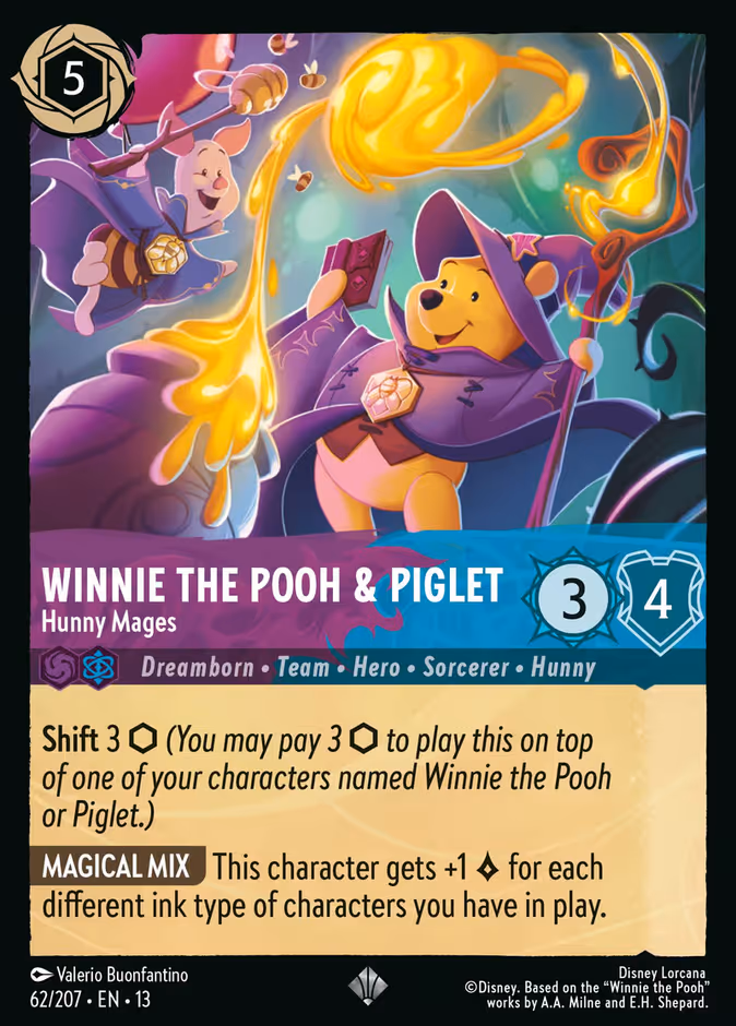 Winnie the Pooh & Piglet - Hunny Mages