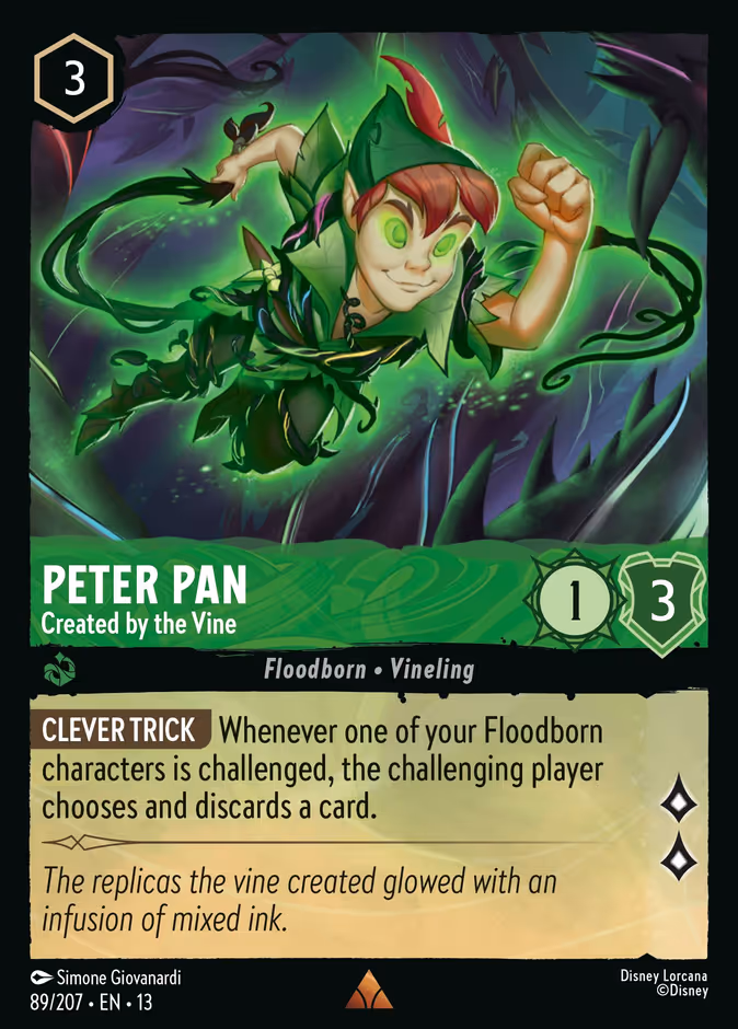 Peter Pan - Created by the Vine