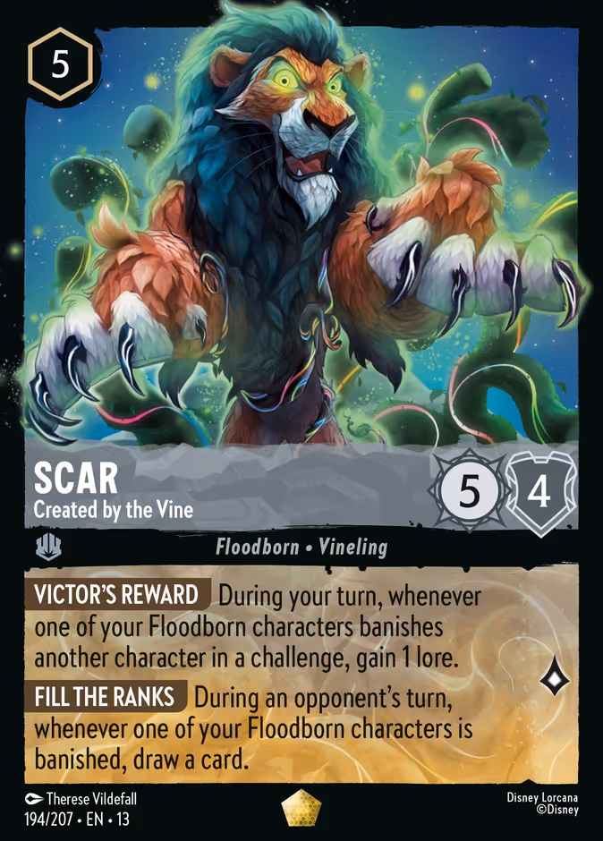 Scar - Created by the Vine