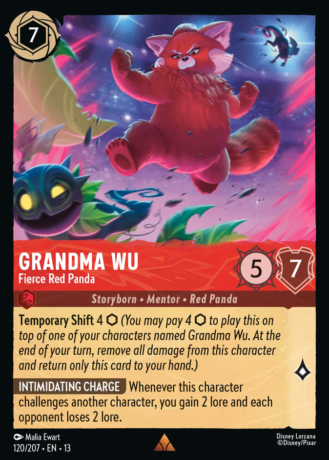 Grandma Wu - Fierce Red Panda