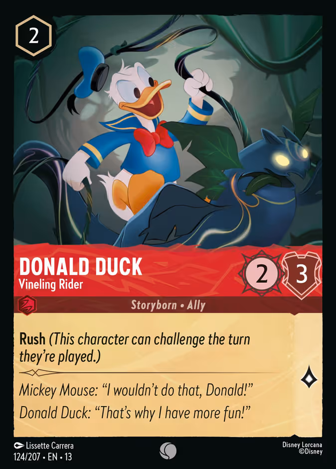 Donald Duck - Vineling Rider