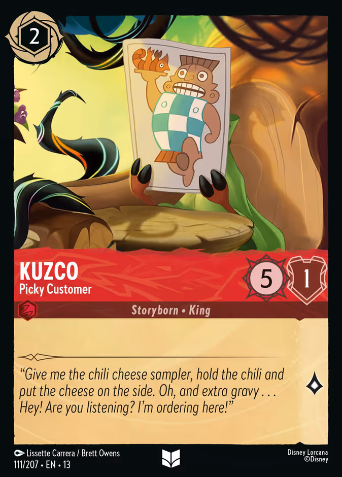 Kuzco - Picky Customer