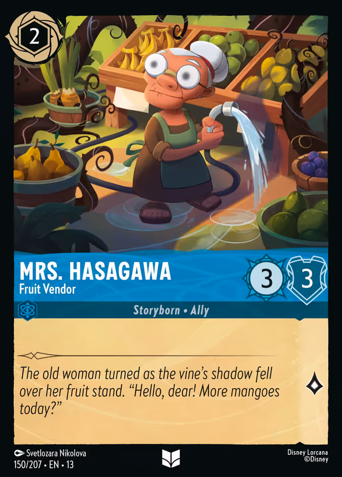 Mrs. Hasagawa - Fruit Vendor