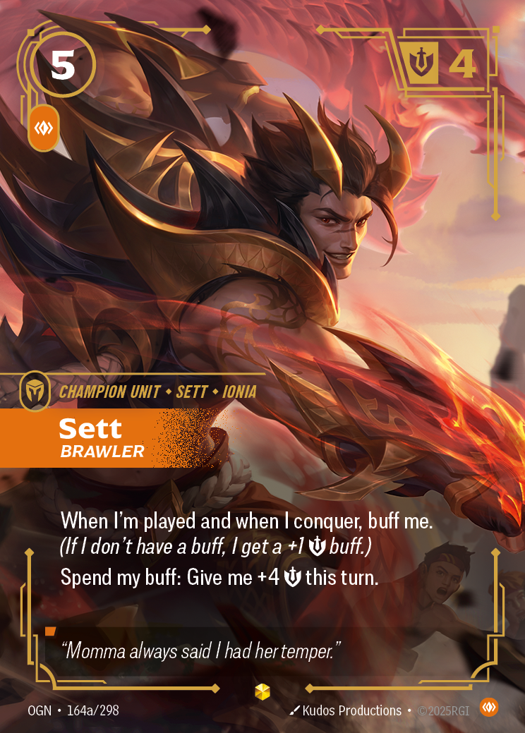 Sett - Brawler (Alternate Art)