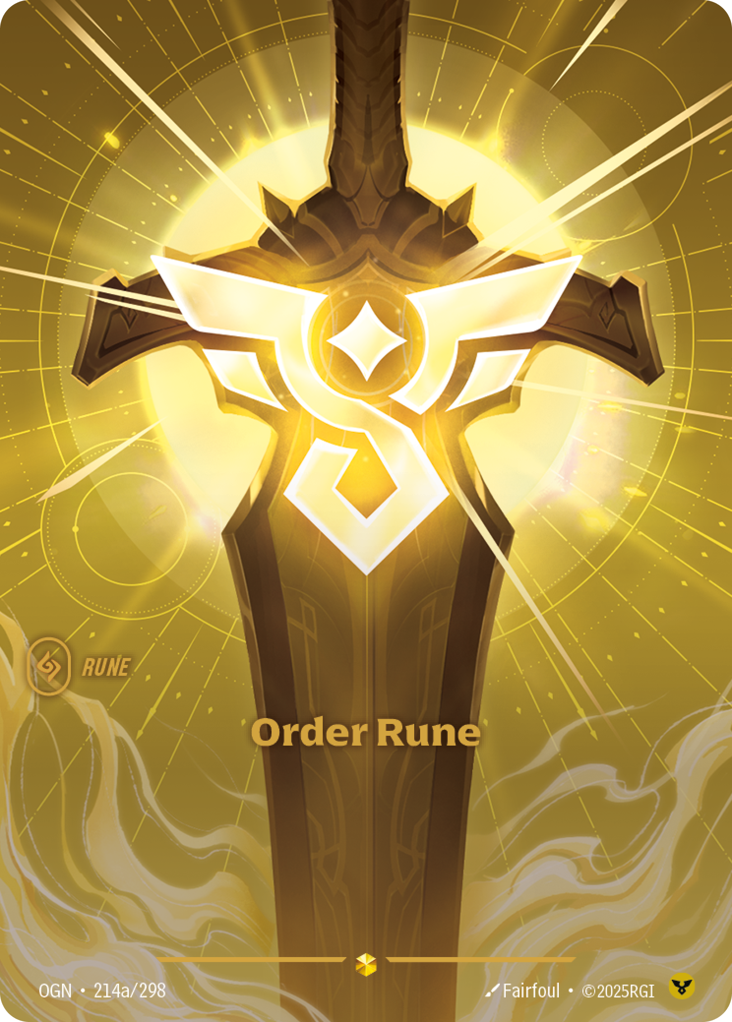 Order Rune (Alternate Art)