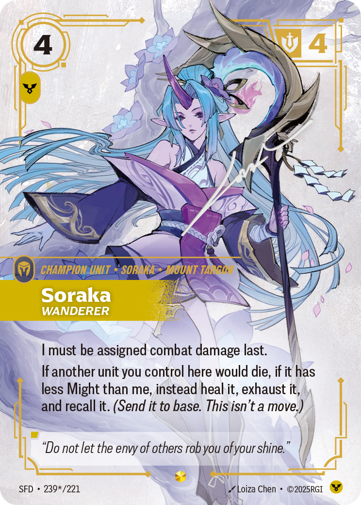 Soraka - Wanderer (Signature)