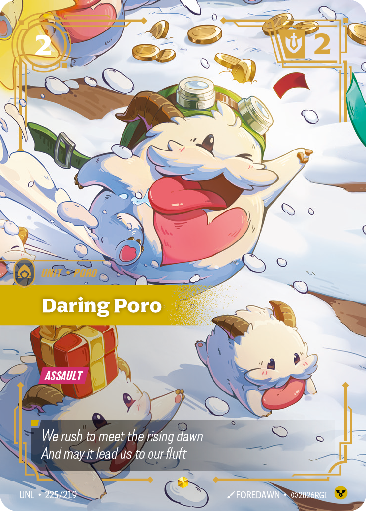 Daring Poro (Overnumbered)