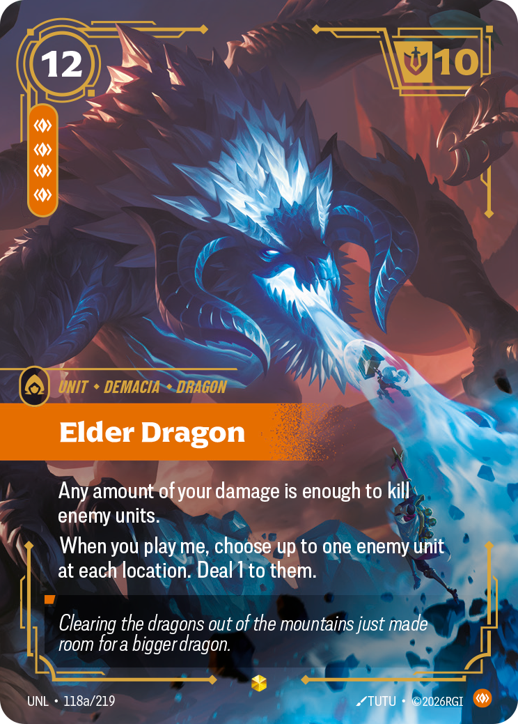 Elder Dragon (Alternate Art)