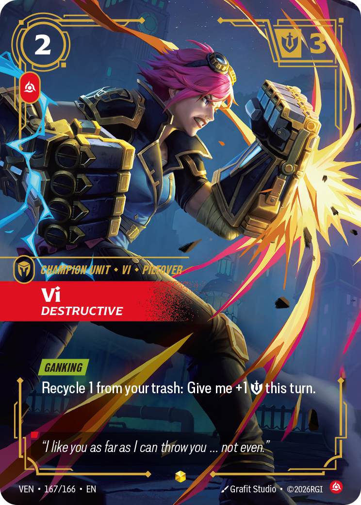 Vi, Destructive
