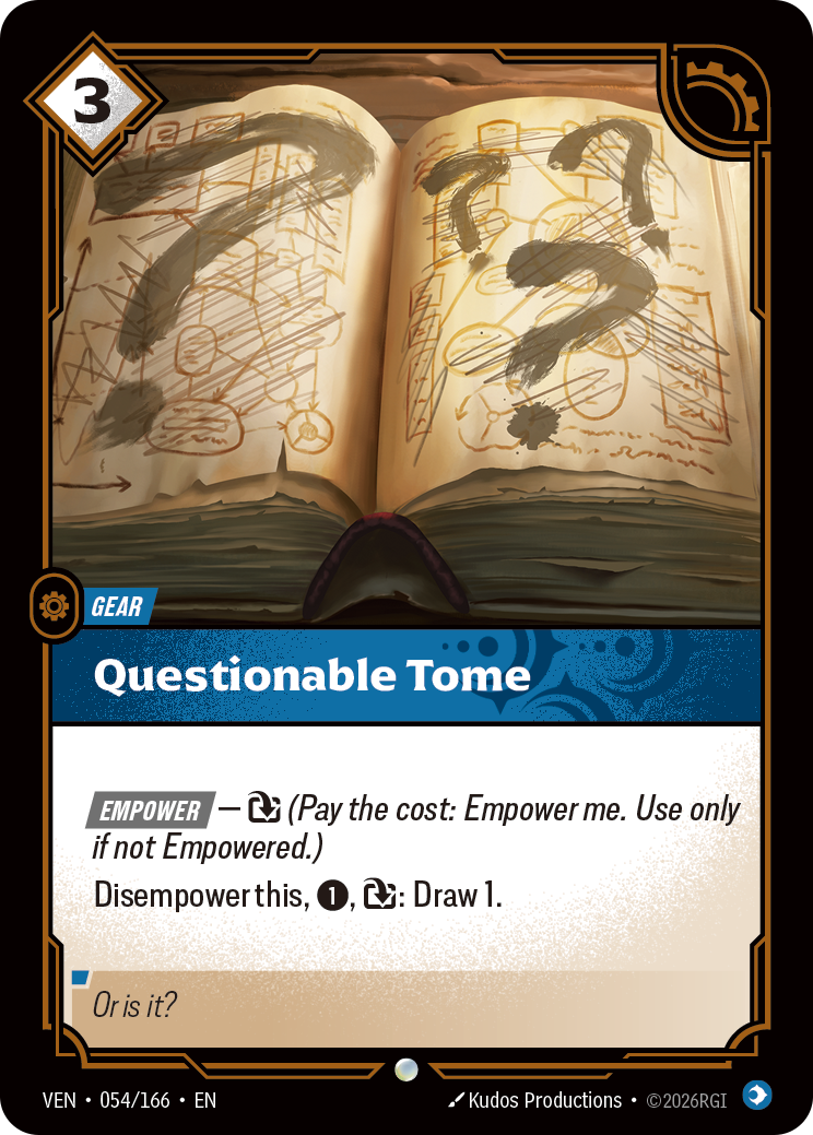 Questionable Tome