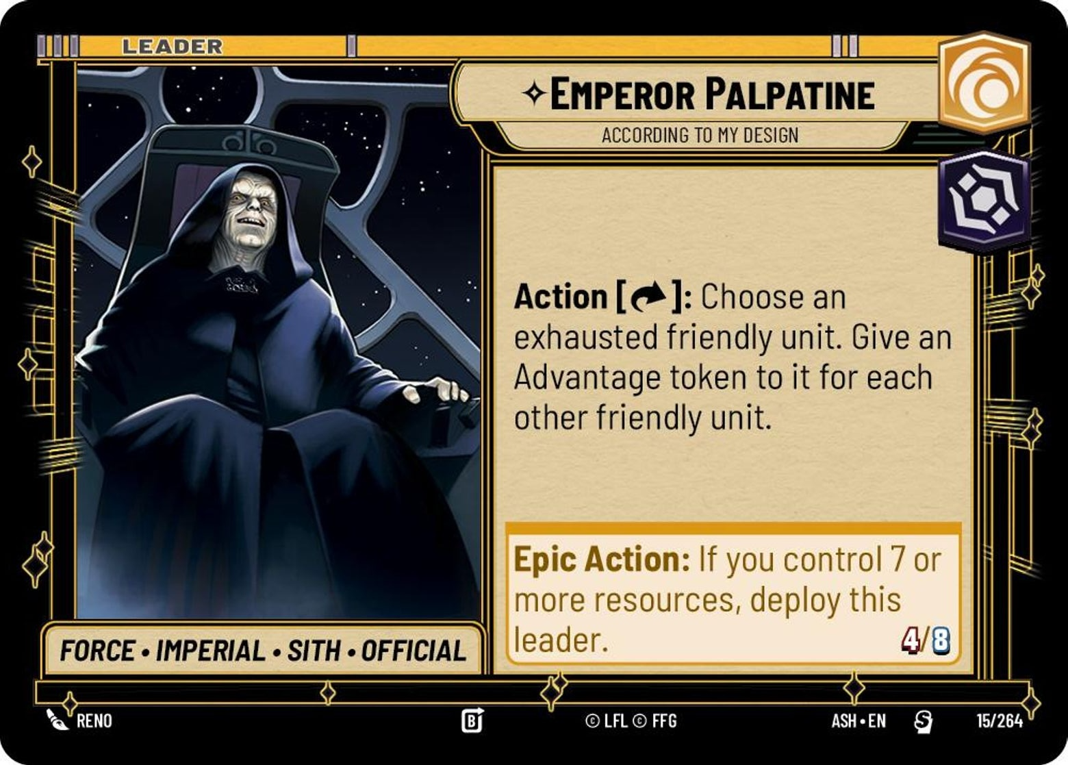 Emperor Palpatine - According to My Design