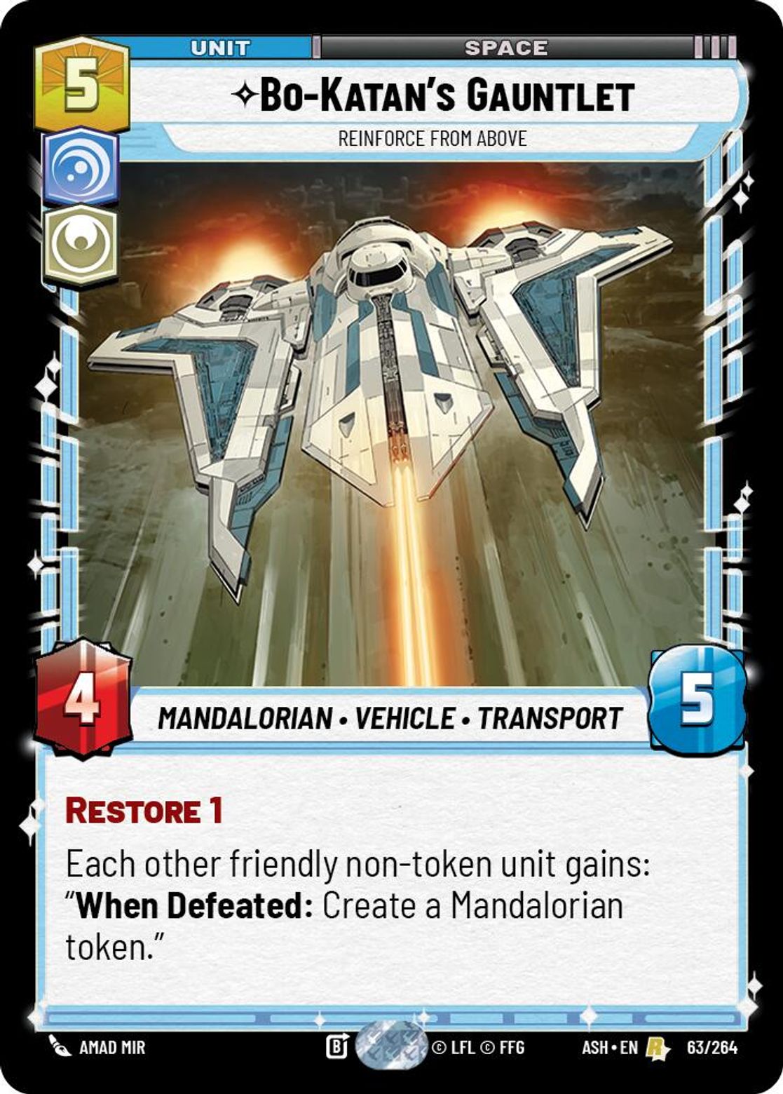 Bo-Katan's Gauntlet - Reinforce from Above