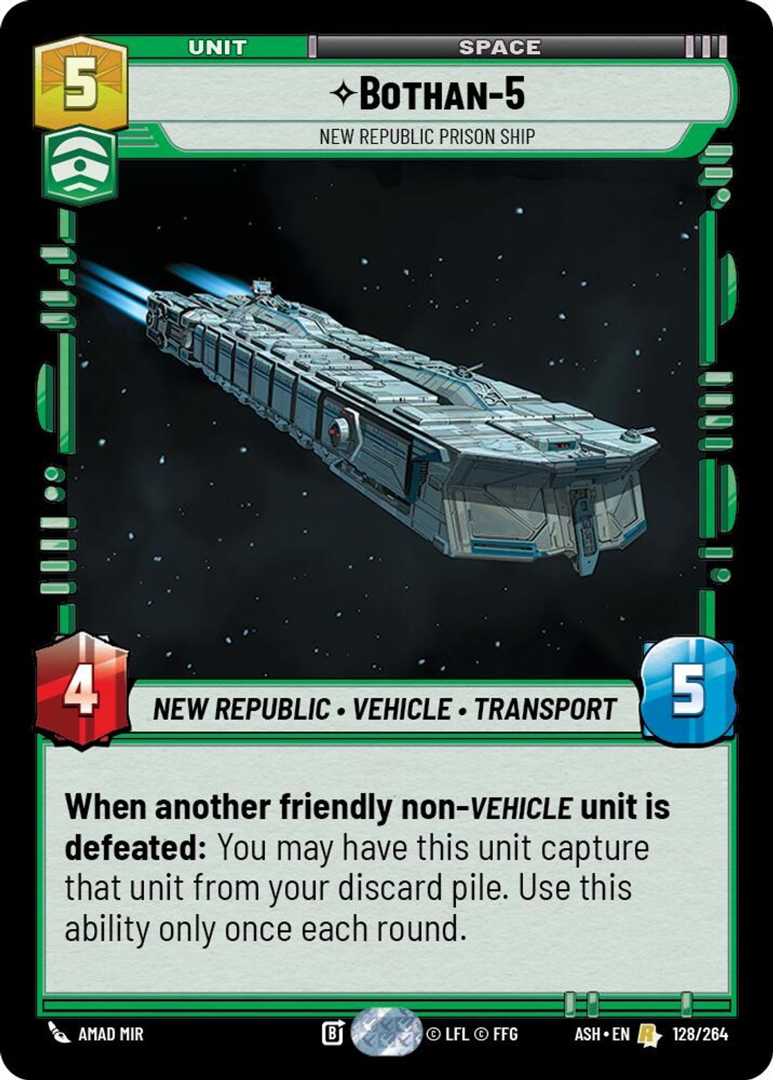 Bothan-5 - New Republic Prison Ship