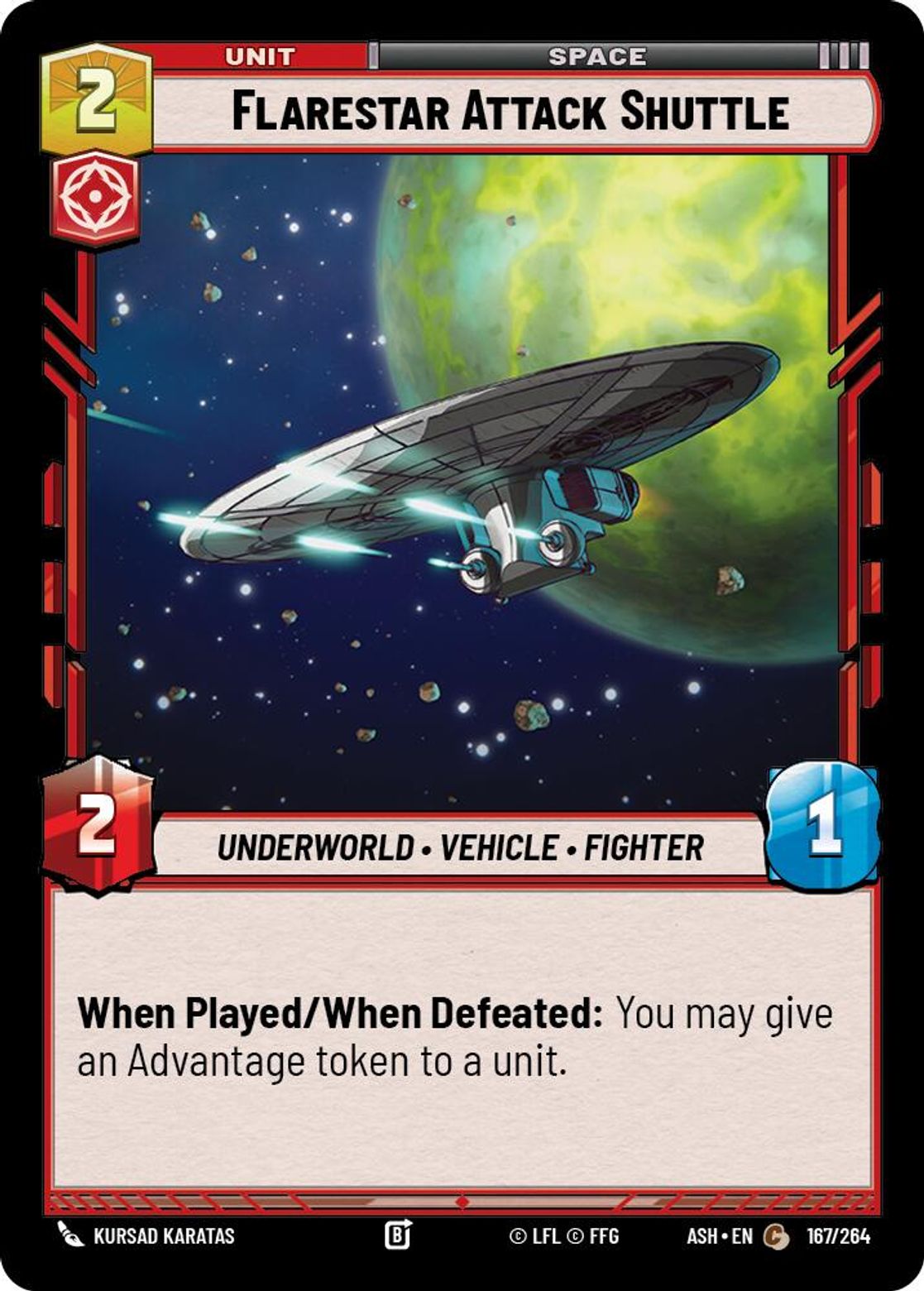 Flarestar Attack Shuttle