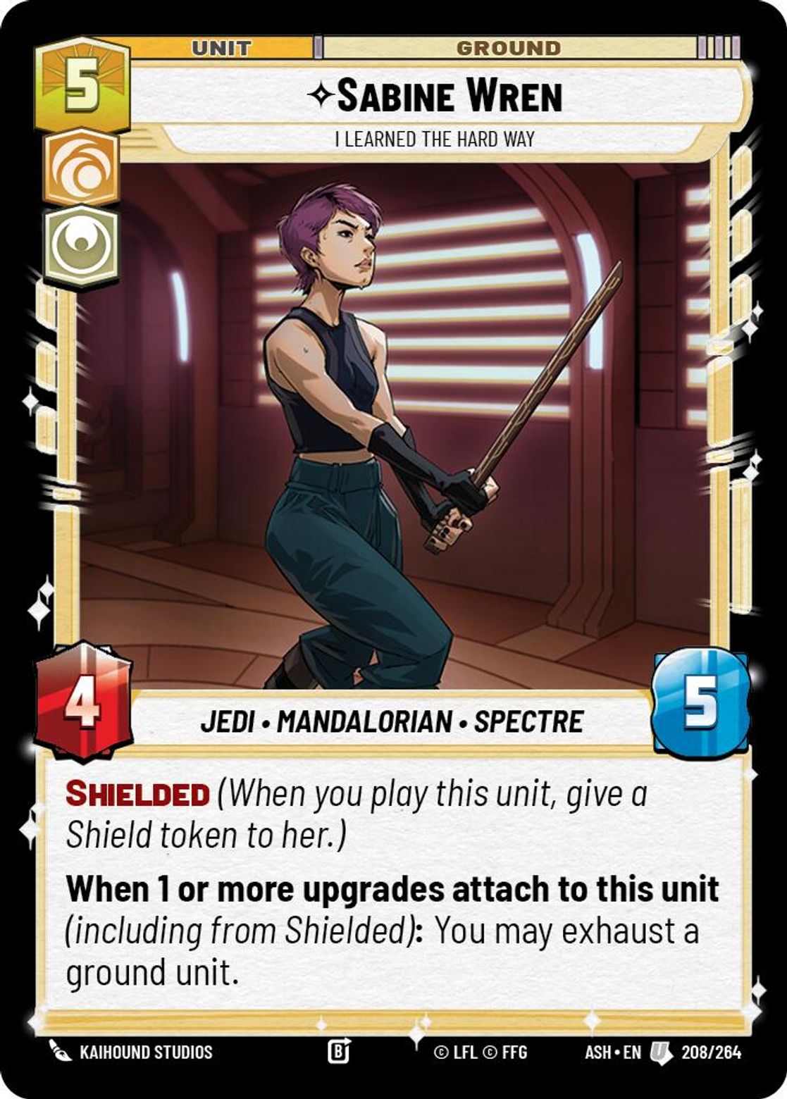 Sabine Wren - I Learned the Hard Way