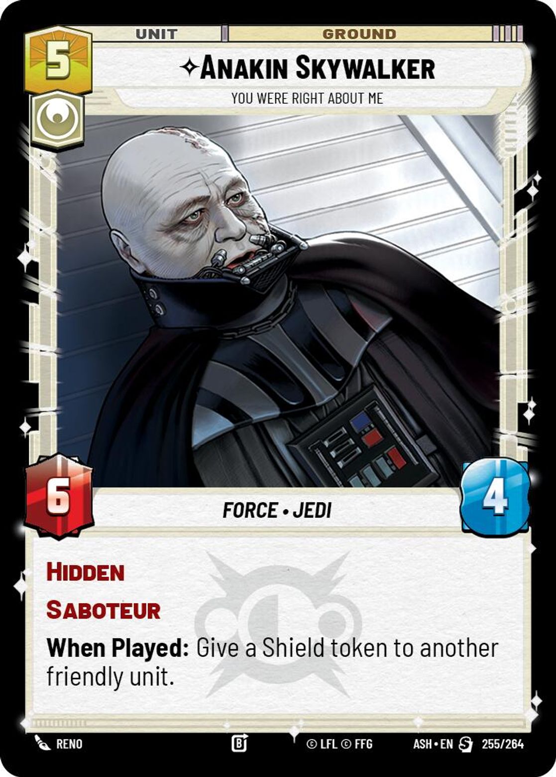 Anakin Skywalker - You Were Right About Me
