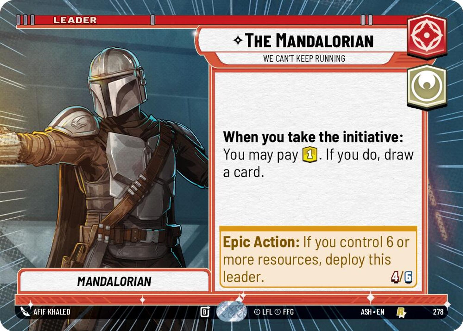 The Mandalorian - We Can't Keep Running