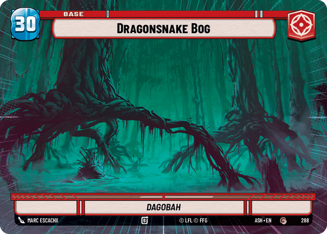 Dragonsnake Bog - Dagobah