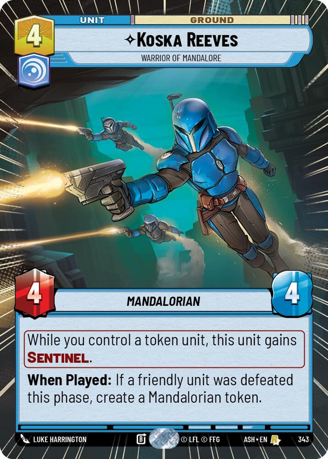Koska Reeves - Warrior of Mandalore