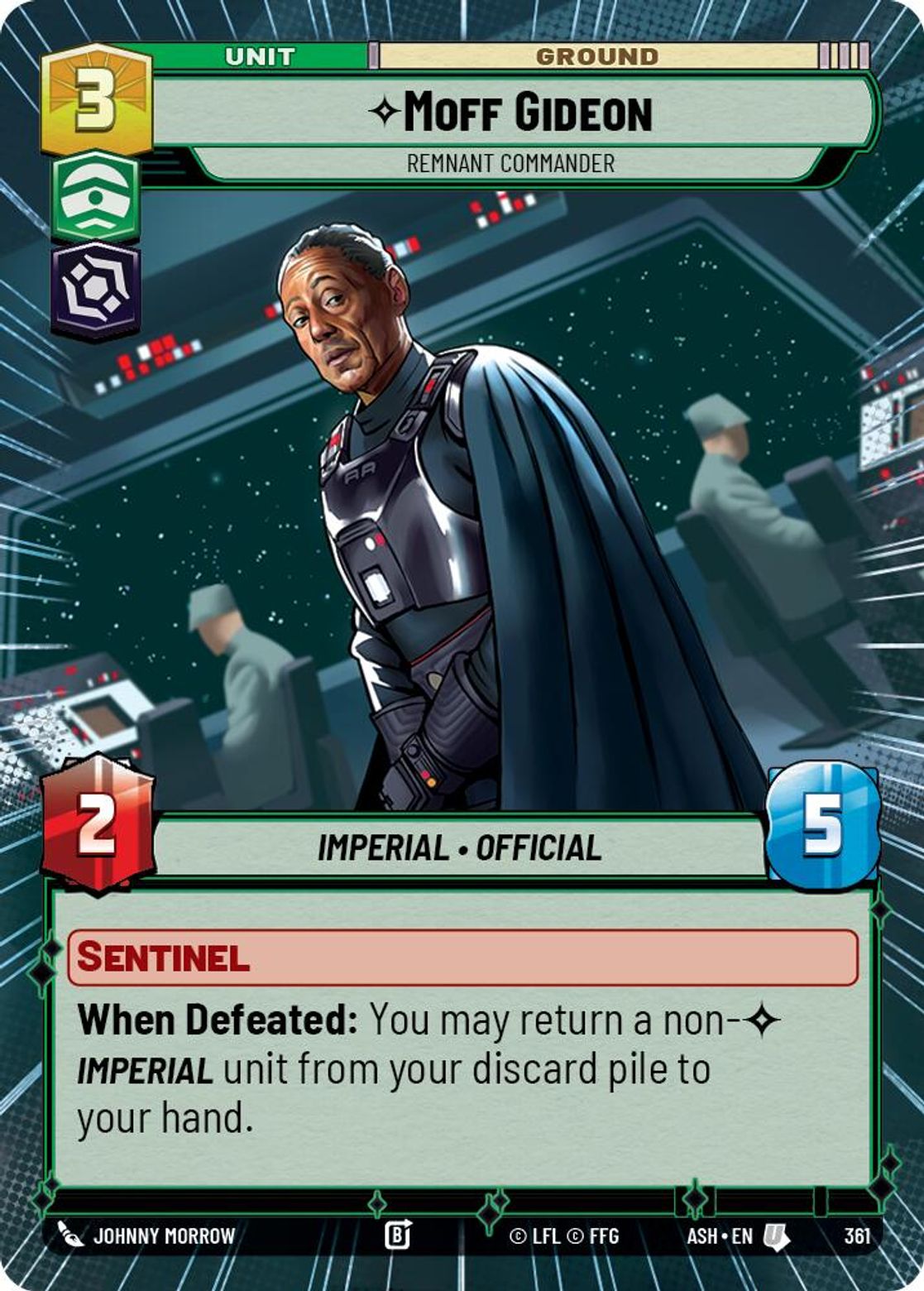 Moff Gideon - Remnant Commander