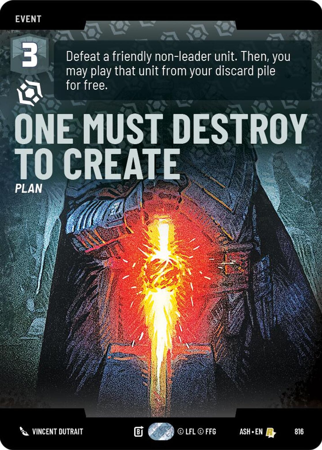 One Must Destroy to Create