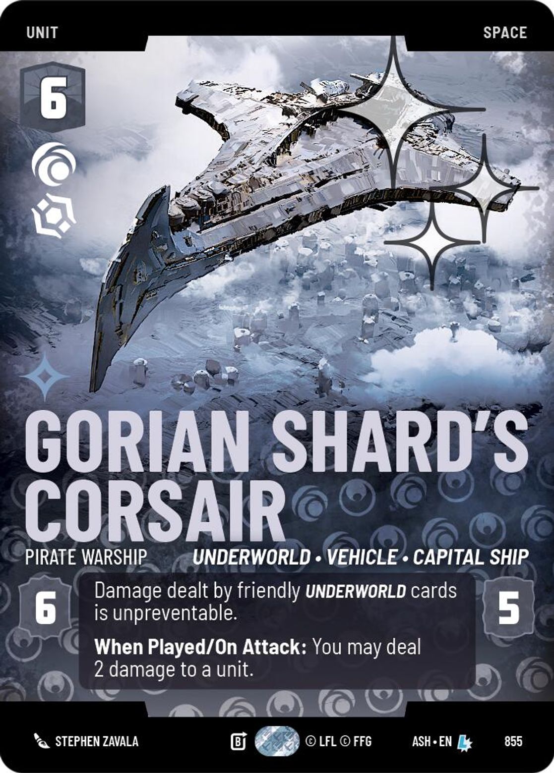 Gorian Shard's Corsair - Pirate Warship