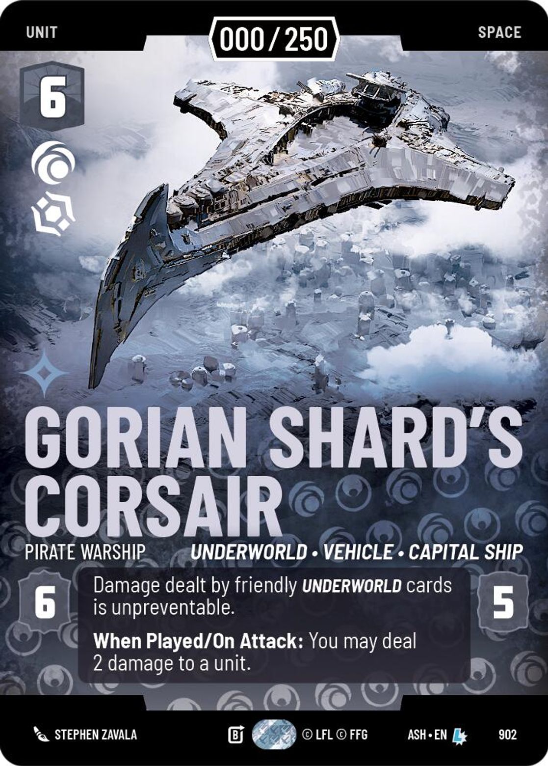 Gorian Shard's Corsair - Pirate Warship