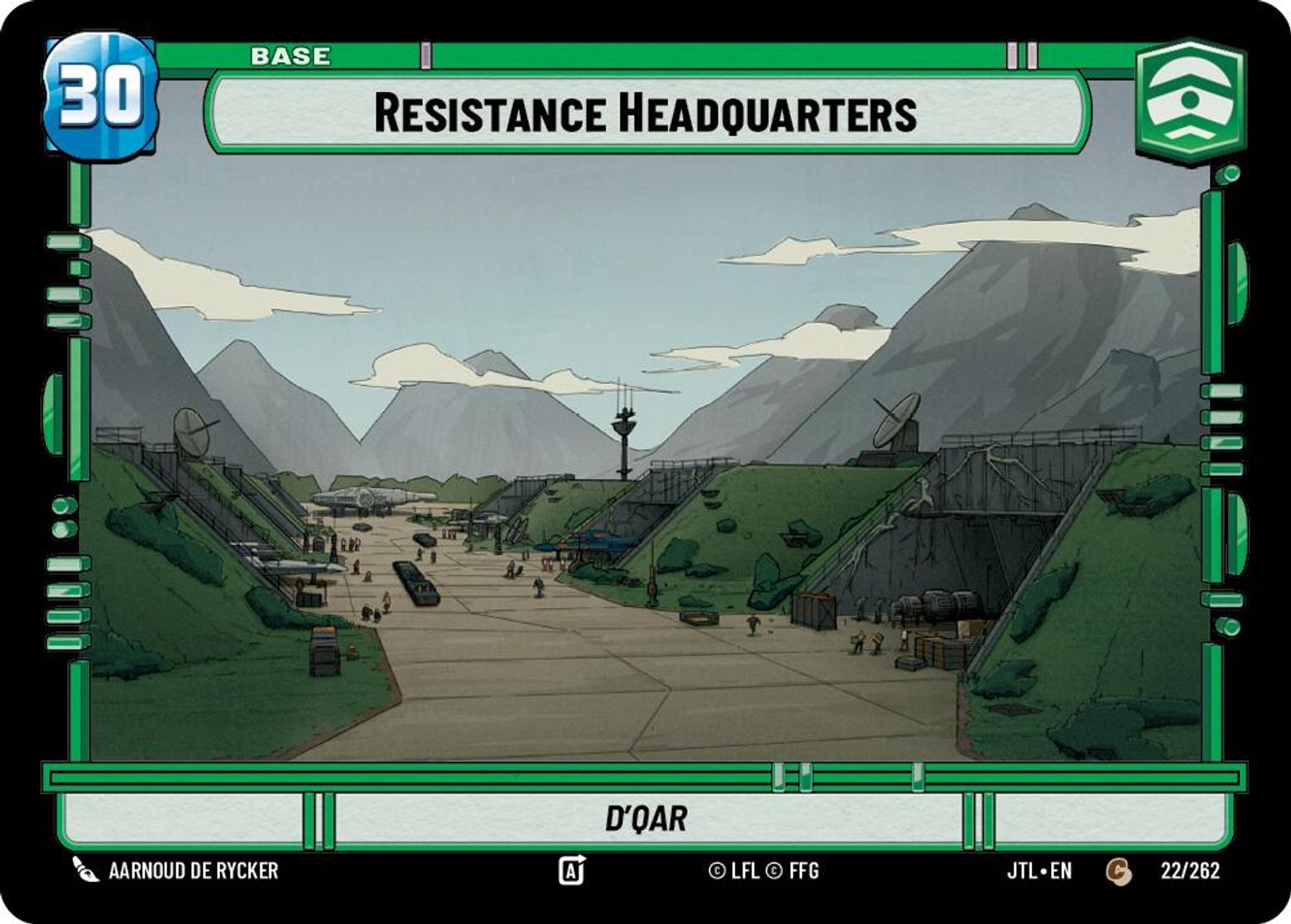 Resistance Headquarters - D'Qar