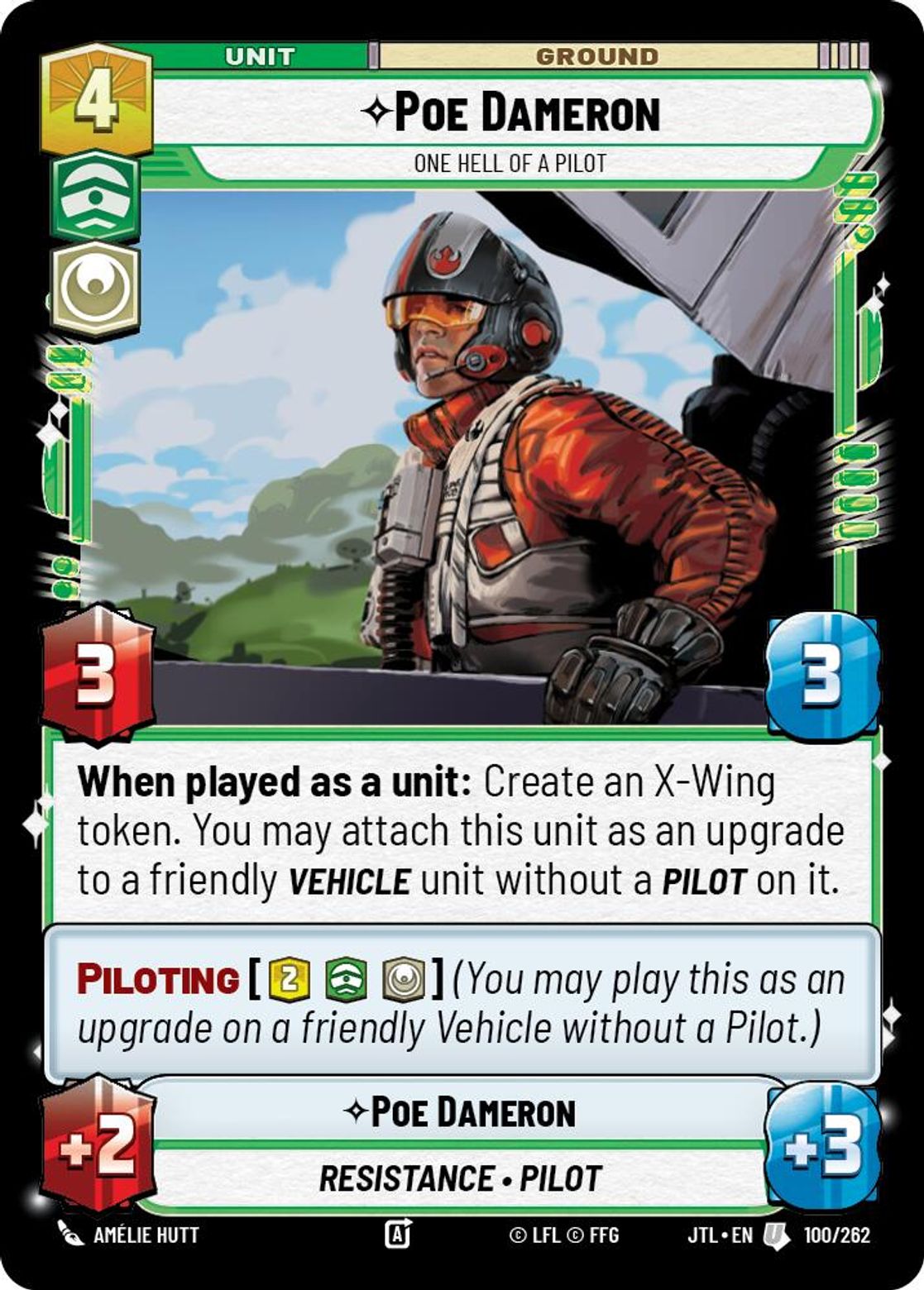 Poe Dameron - One Hell of a a Pilot