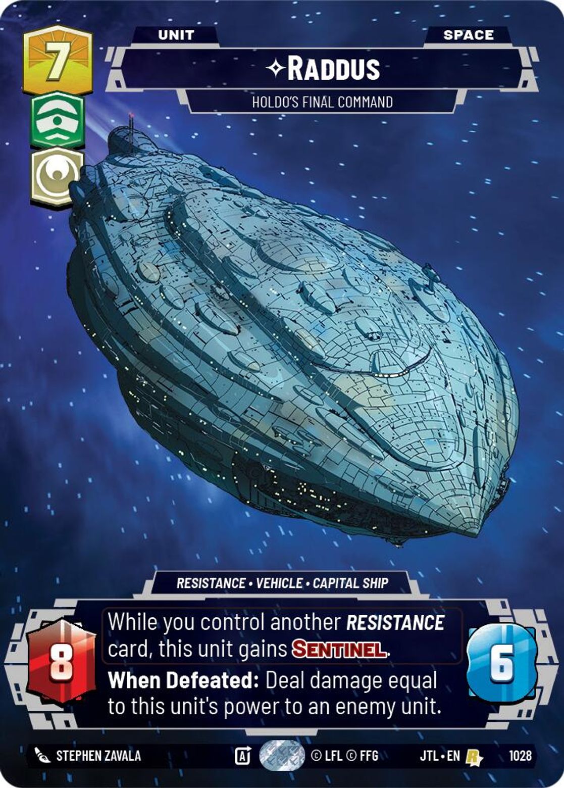 Raddus - Holdo's Final Command