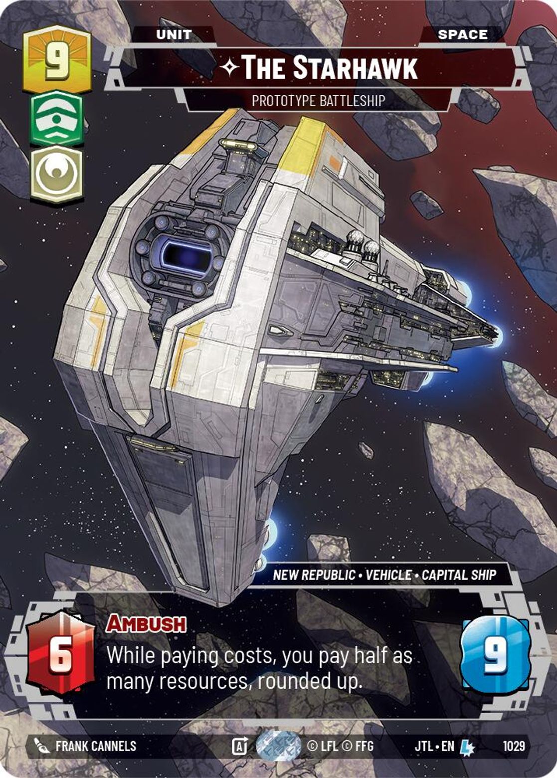 The Starhawk - Prototype Battleship