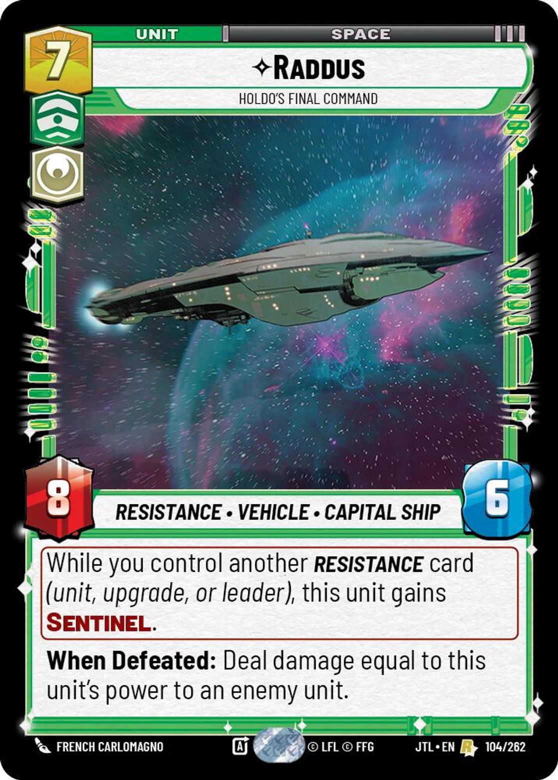 Raddus - Holdo's Final Command
