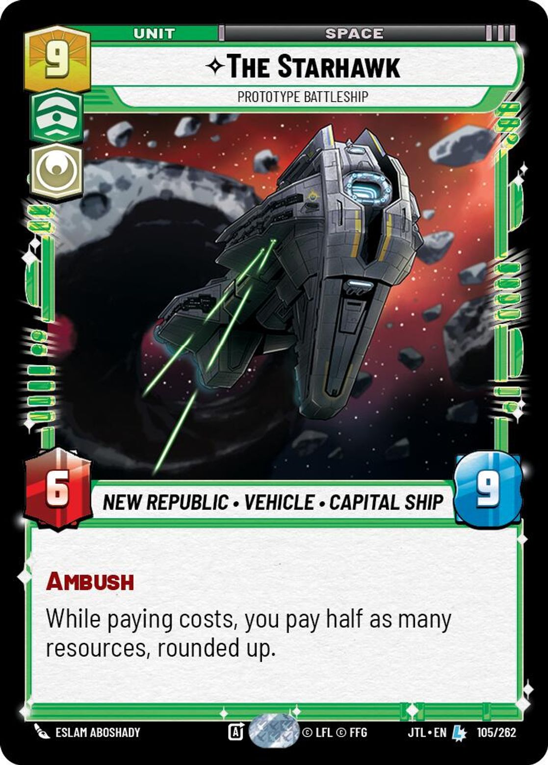 The Starhawk - Prototype Battleship