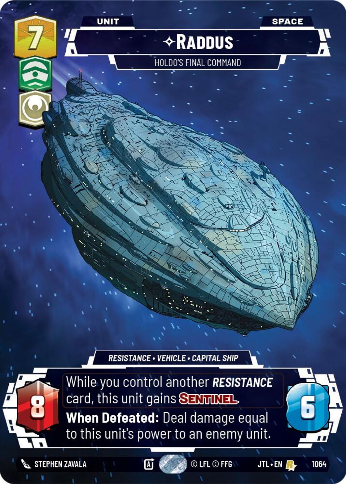 Raddus - Holdo's Final Command
