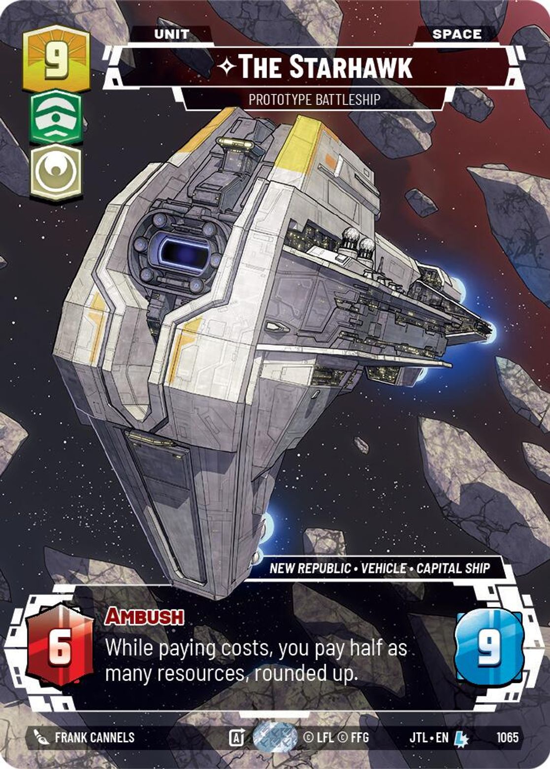 The Starhawk - Prototype Battleship