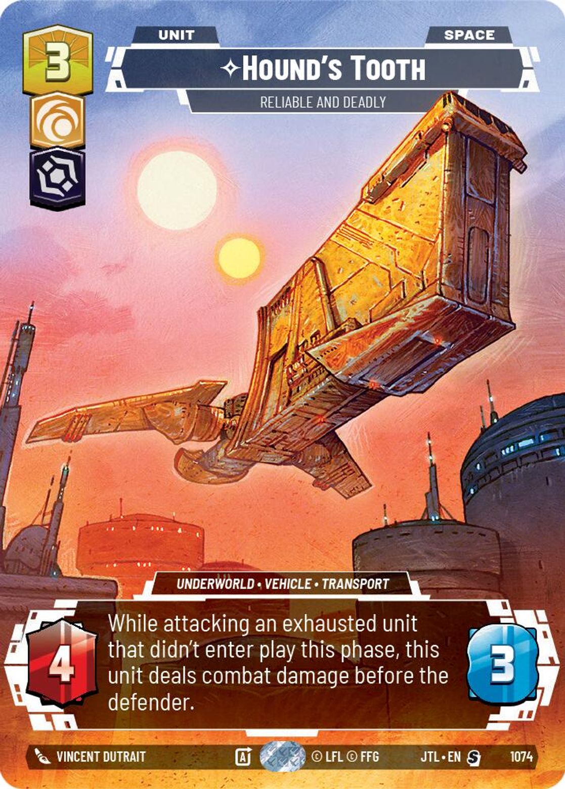 Hound's Tooth - Reliable and Deadly