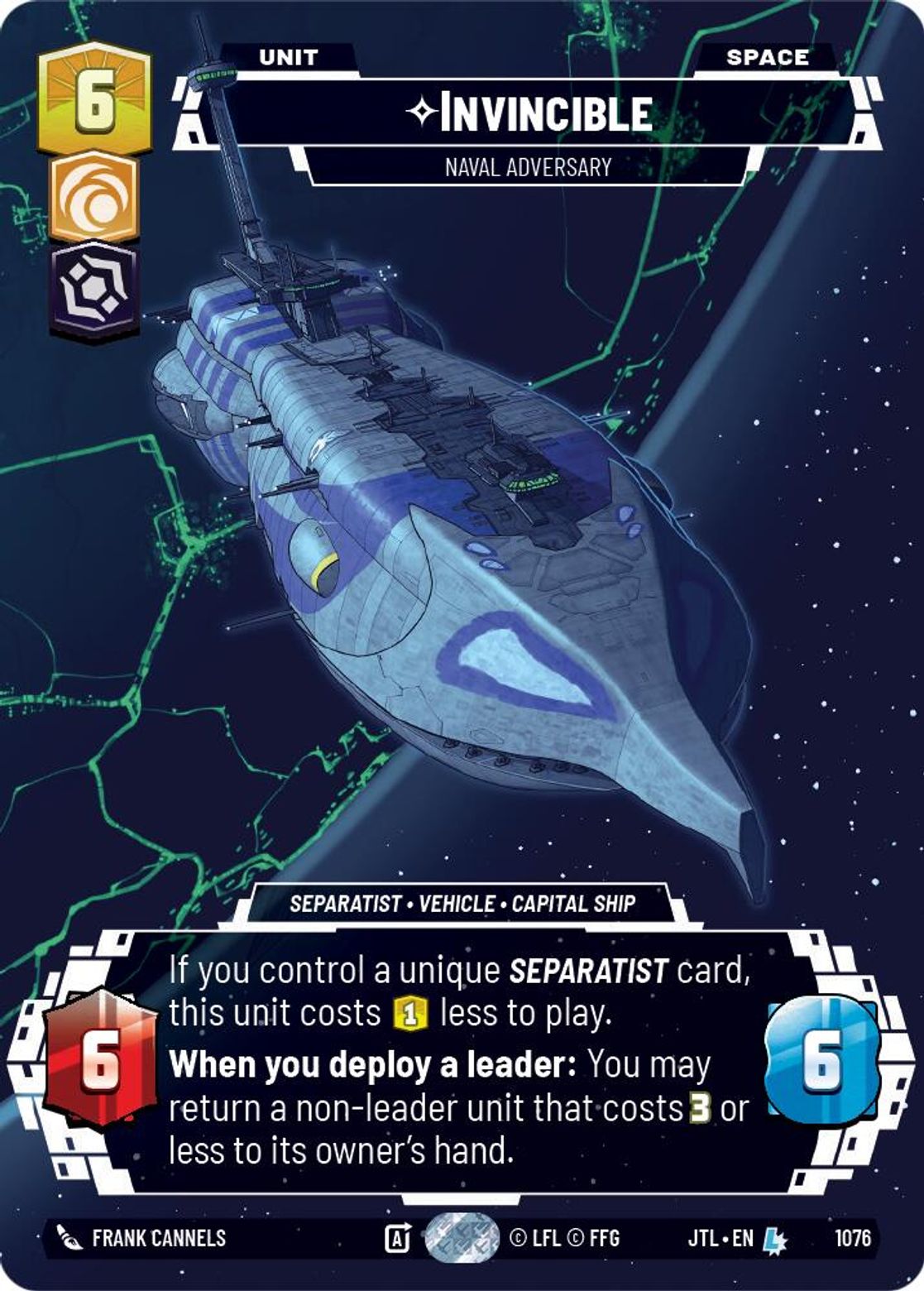 Invincible - Naval Adversary