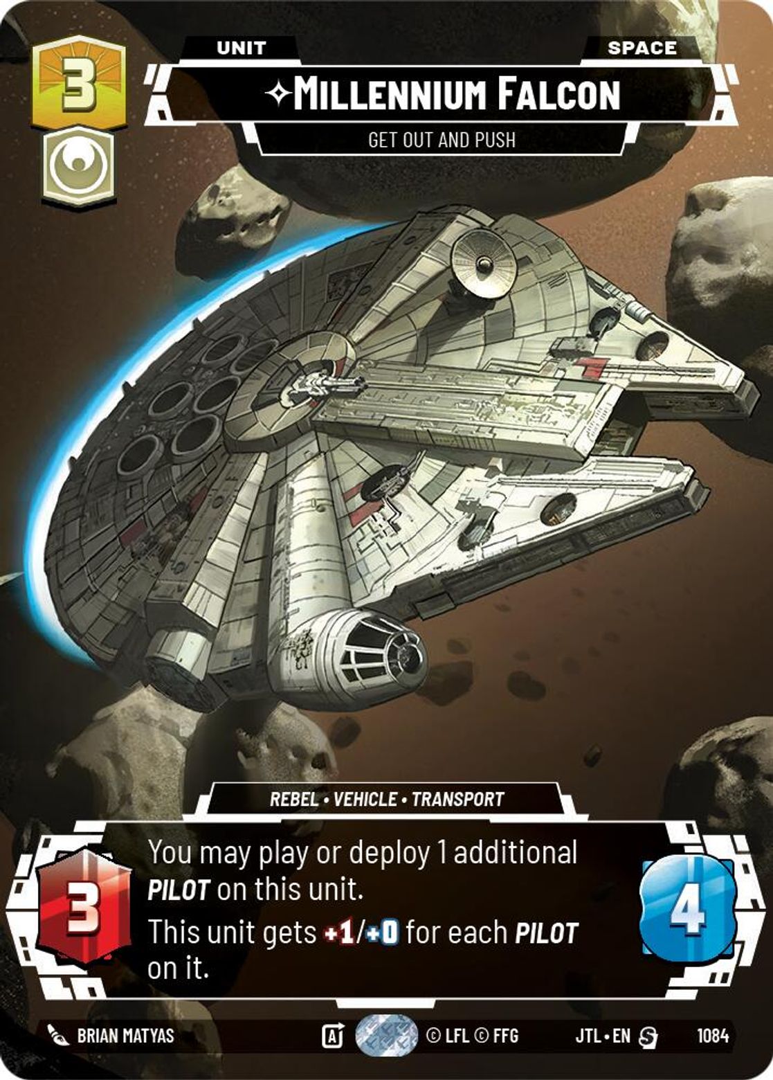Millennium Falcon - Get Out And Push