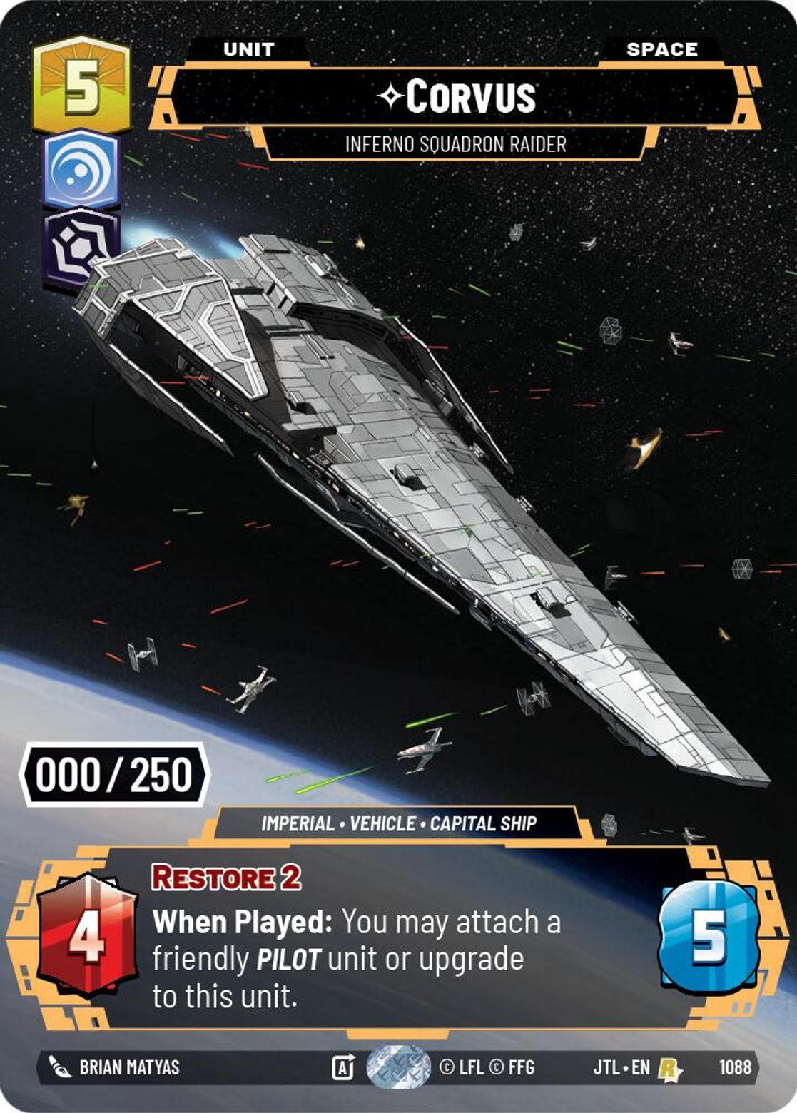 Corvus - Inferno Squadron Raider