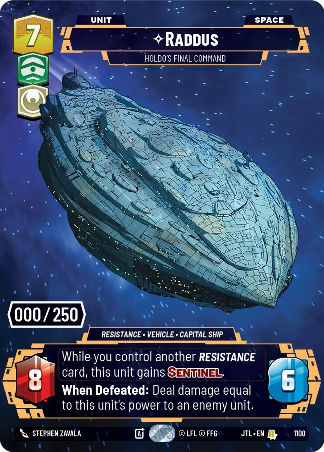 Raddus - Holdo's Final Command