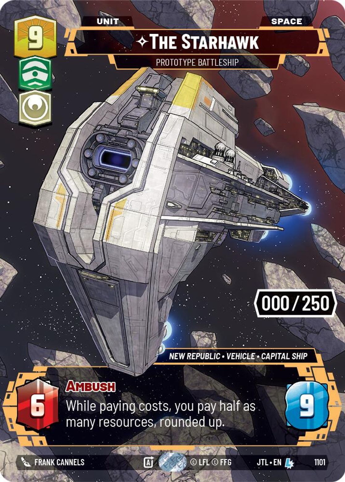 The Starhawk - Prototype Battleship