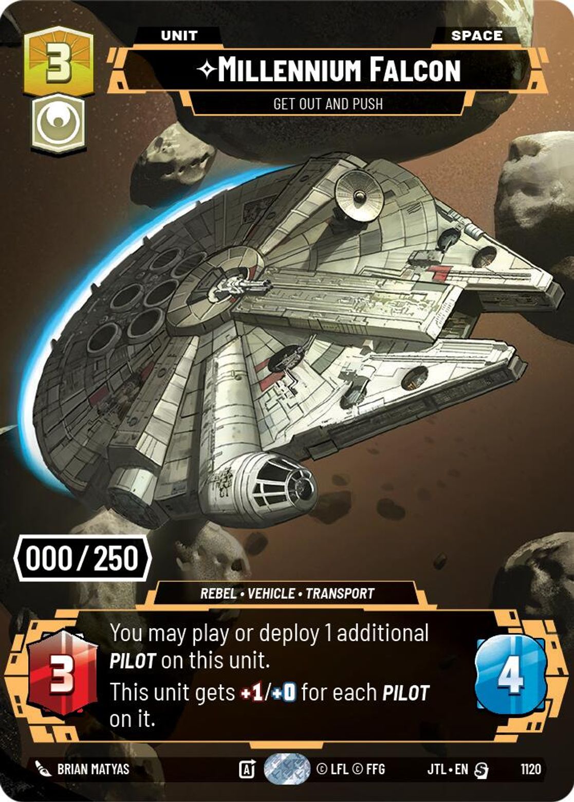 Millennium Falcon - Get Out And Push