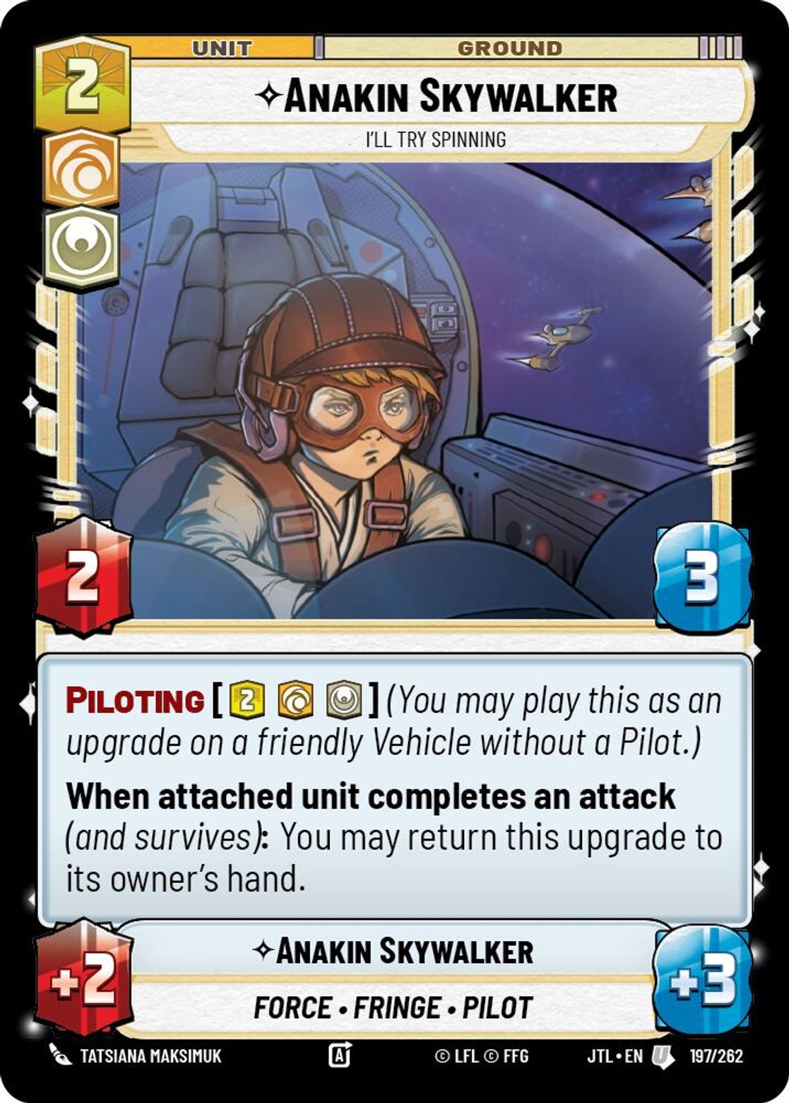 Anakin Skywalker - I'll Try Spinning