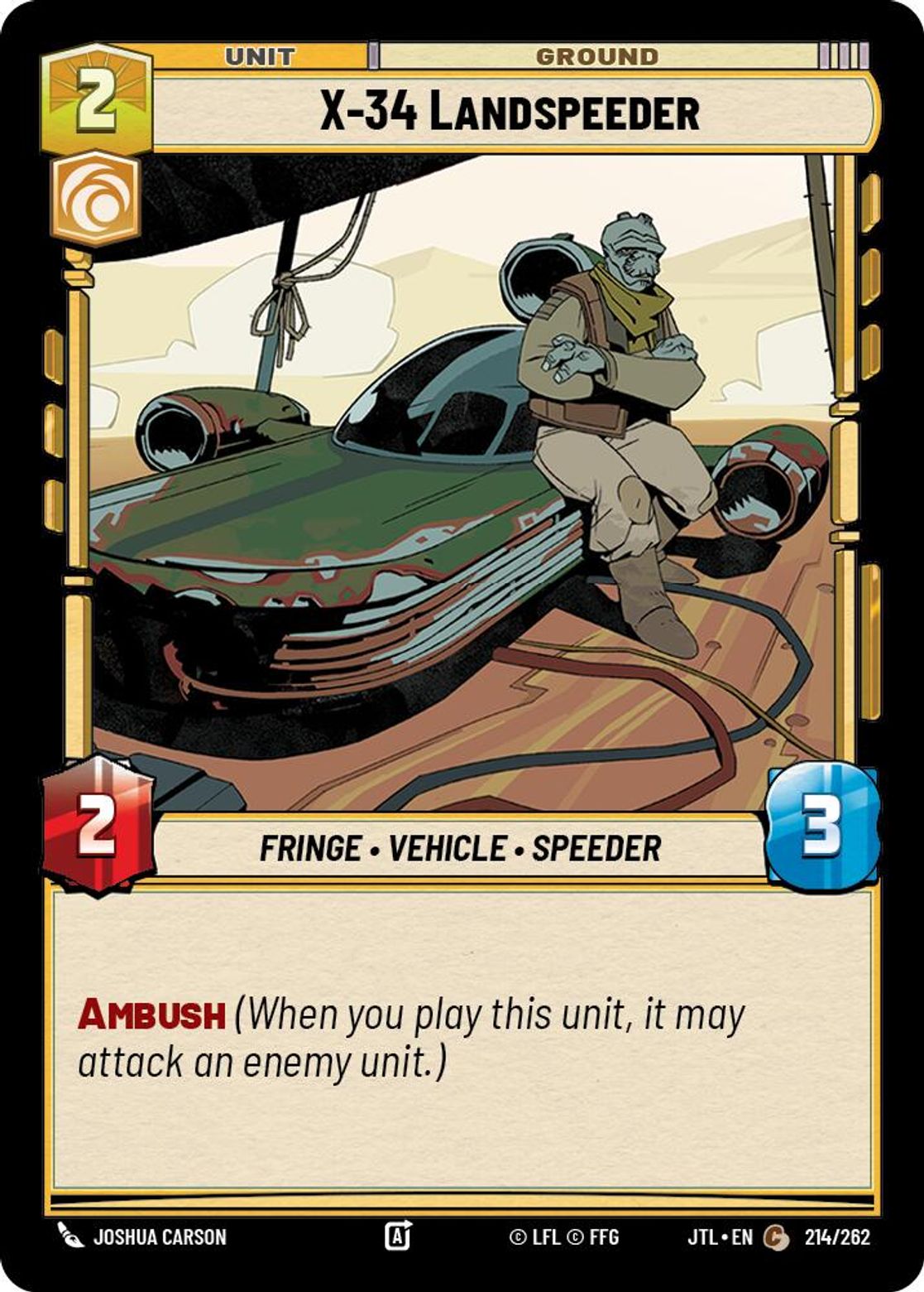 X-34 Landspeeder