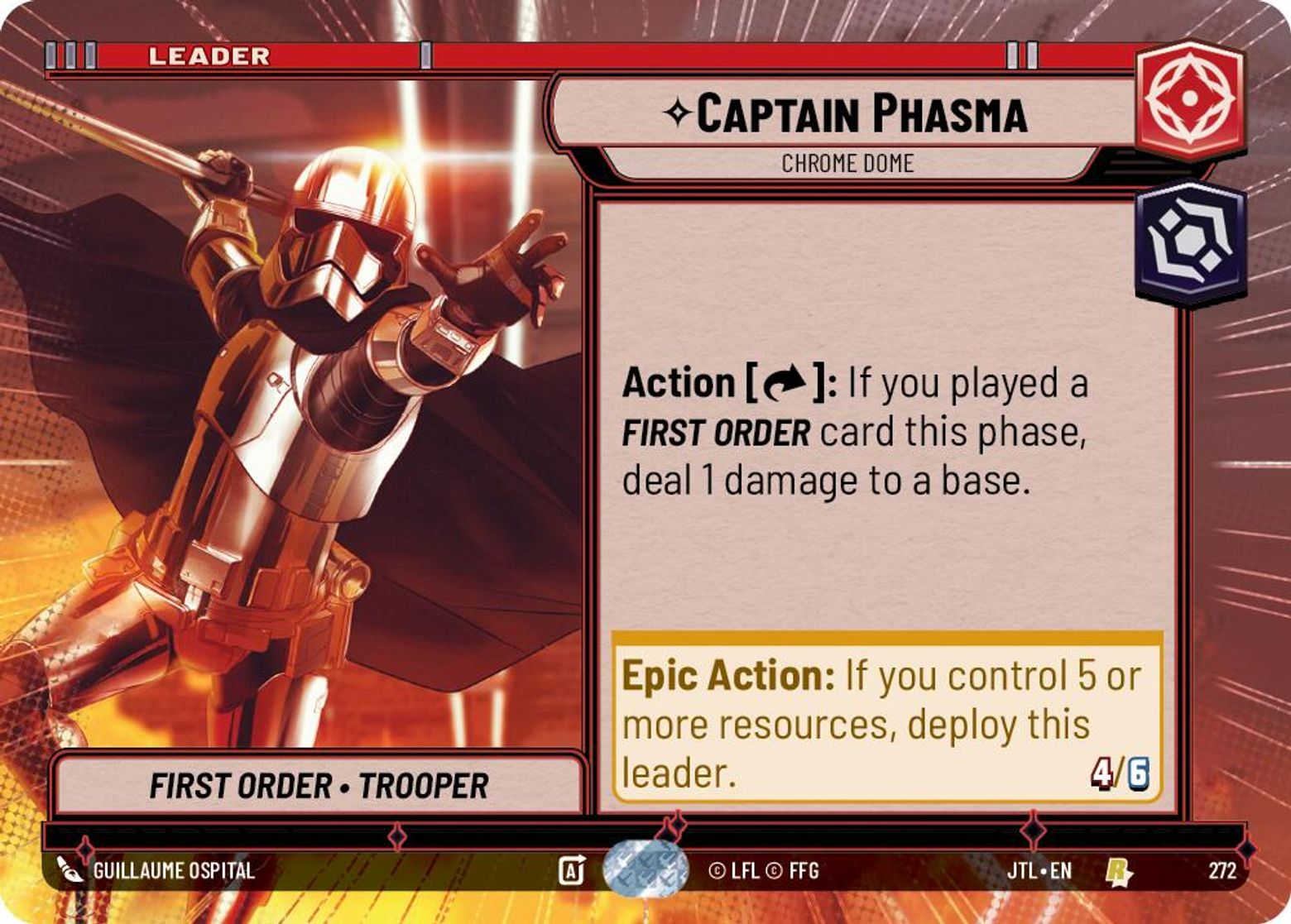 Captain Phasma - Chrome Dome
