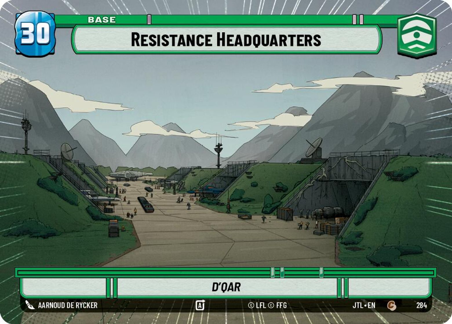 Resistance Headquarters - D'Qar