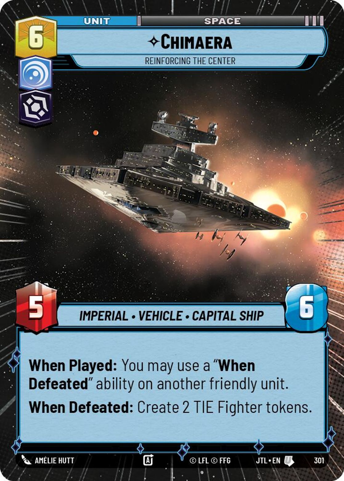 Chimaera - Reinforcing the Center