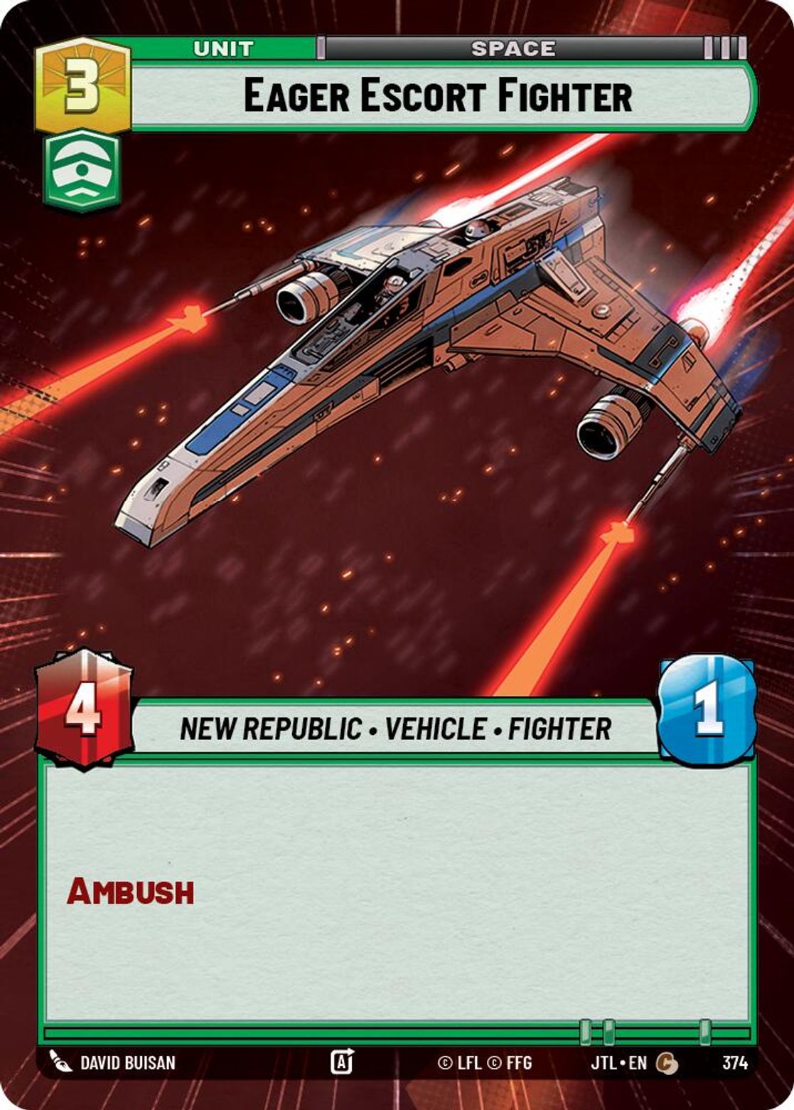 Eager Escort Fighter