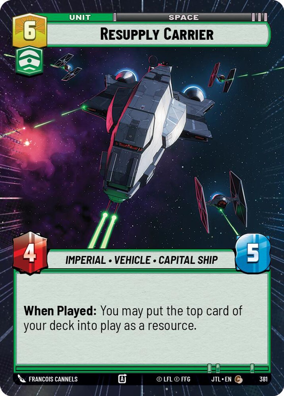 Resupply Carrier