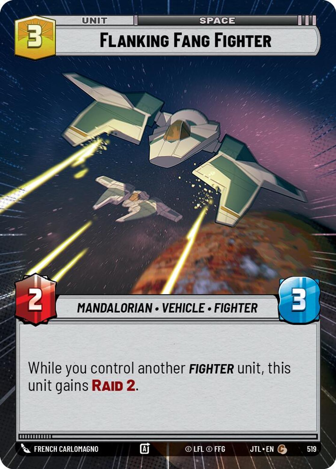 Flanking Fang Fighter